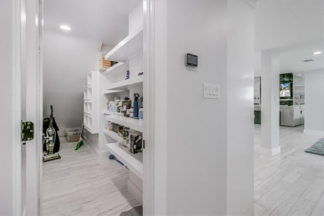 7025 Ashdown Dr, Corpus Christi, TX 78413 - hall featuring recessed lighting and baseboards