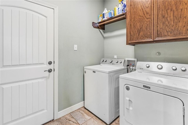 13901 Laffite Dr, Corpus Christi, TX 78418 - laundry area featuring cabinet space and washer and clothes dryer