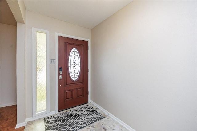5226 Honeysuckle, Corpus Christi, TX 78415 - foyer entrance with baseboards