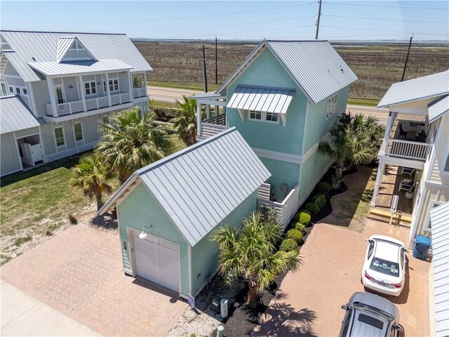 125 Fish Hook Ln, Port Aransas, TX 78373 - bird's eye view