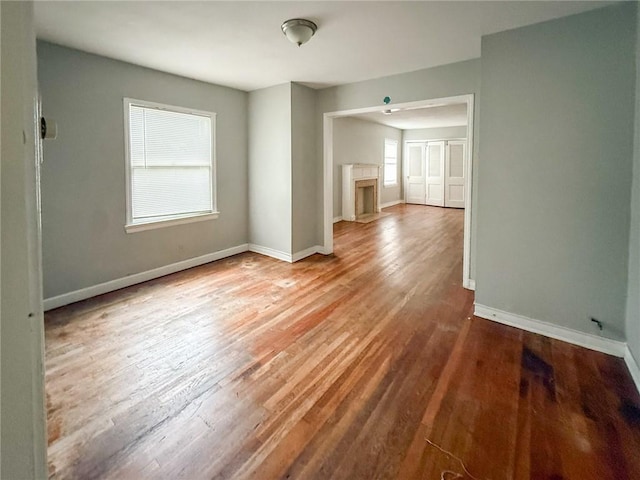 250 Rosebud Ave, Corpus Christi, TX 78404 - spare room with baseboards and wood finished floors