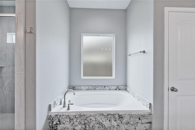 4229 Midlands St, Corpus Christi, TX 78414 - bathroom featuring a bath and a shower stall