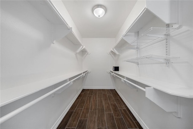 15629 Escapade St, Corpus Christi, TX 78418 - walk in closet featuring dark wood finished floors