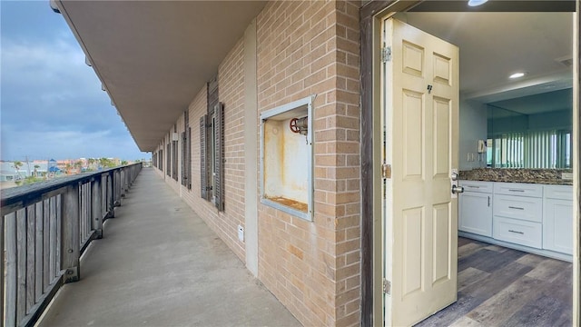 200 W Cotter Ave Unit B-3, Port Aransas, TX 78373 - view of balcony