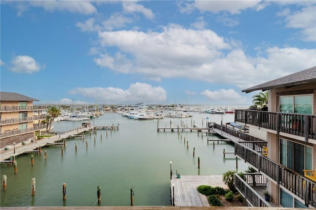 200 W Cotter Ave Unit B-3, Port Aransas, TX 78373 - dock with view of marina and a water view