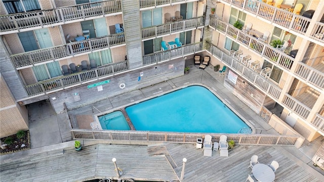200 W Cotter Ave Unit B-3, Port Aransas, TX 78373 - community pool with a patio