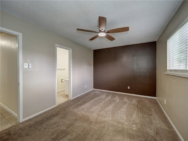 1638 Spicewood Dr, Corpus Christi, TX 78412 - unfurnished room featuring a ceiling fan, carpet floors, and a textured ceiling