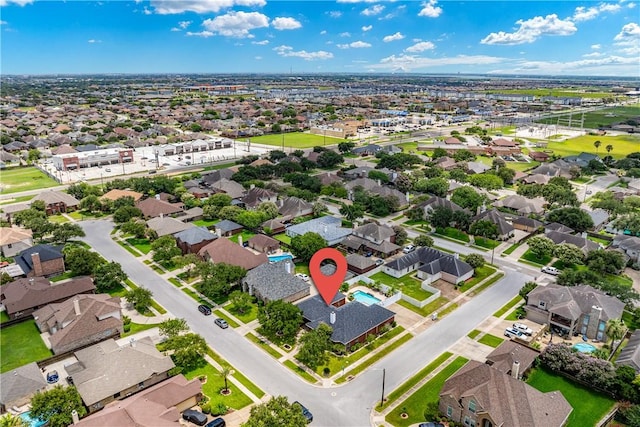 7526 Milan St, Corpus Christi, TX 78414 - aerial perspective of suburban area