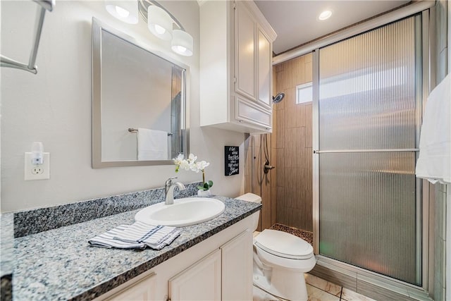 7526 Milan St, Corpus Christi, TX 78414 - bathroom with a stall shower and vanity