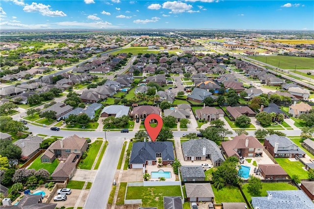 7526 Milan St, Corpus Christi, TX 78414 - aerial overview of property's location with nearby suburban area