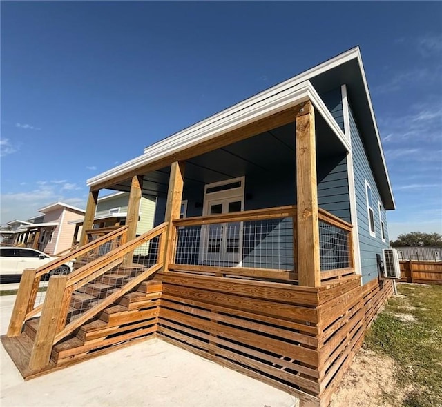 view of rear view of house