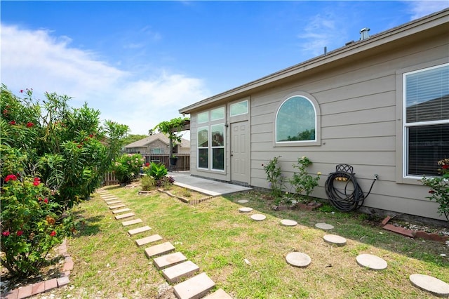 2101 Spoonbill Dr, Corpus Christi, TX 78414 - view of yard featuring a patio area