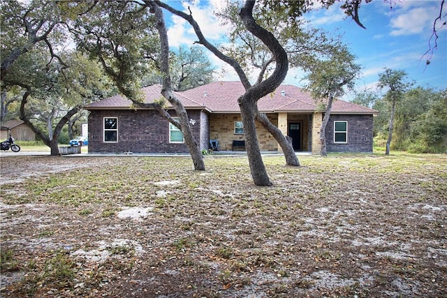 view of ranch-style house