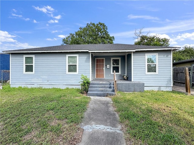 1205 Brentwood Dr, Corpus Christi, TX 78404 - ranch-style house with a porch