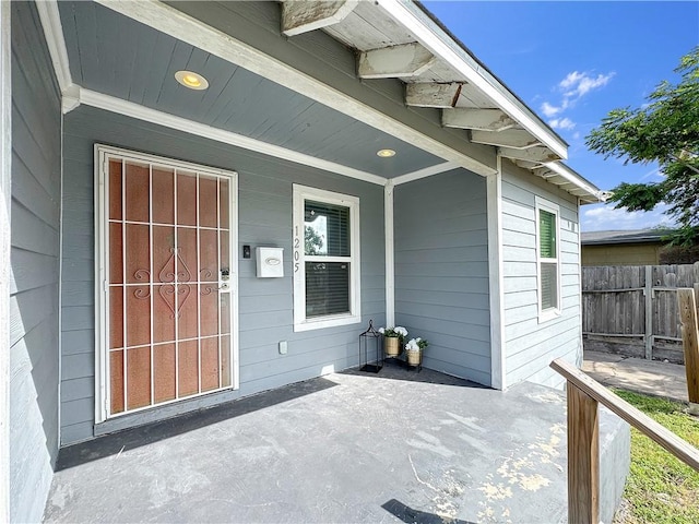 1205 Brentwood Dr, Corpus Christi, TX 78404 - property entrance featuring covered porch