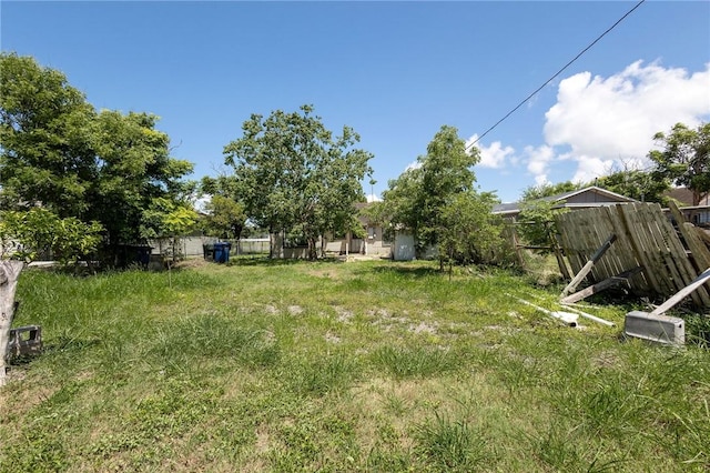 2407 David St, Corpus Christi, TX 78405 - view of yard