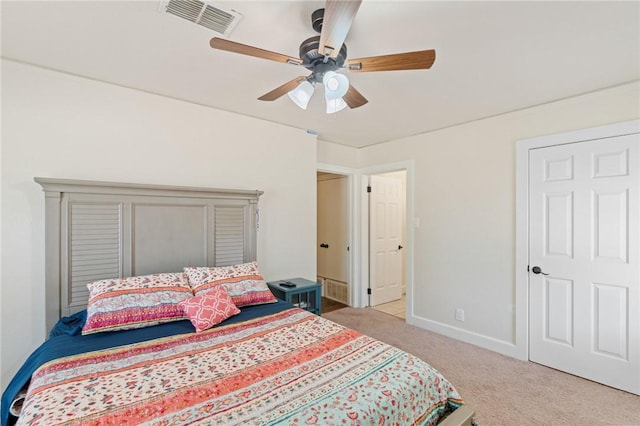 1010 Weber Pkwy, Corpus Christi, TX 78411 - bedroom featuring carpet flooring and ceiling fan