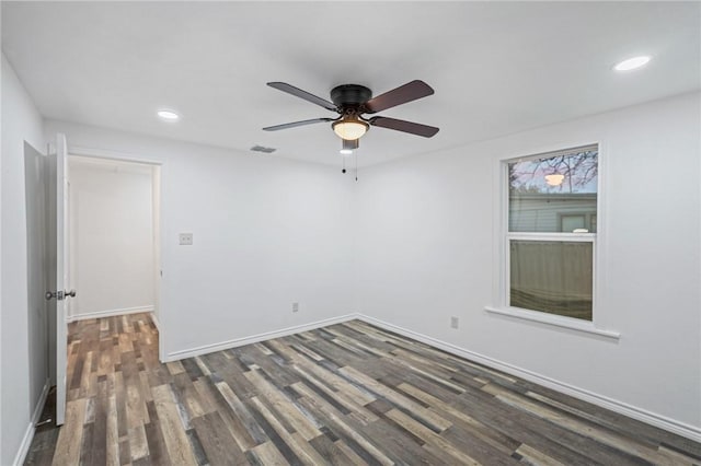 unfurnished bedroom with a closet, ceiling fan, and light wood-type flooring