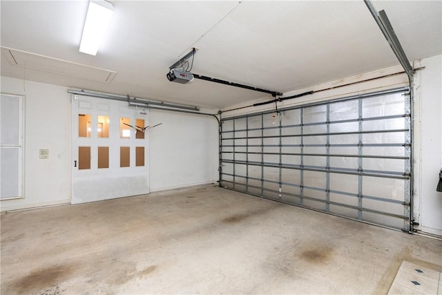 8101 Mt Zion, Corpus Christi, TX 78413 - garage with a garage door opener