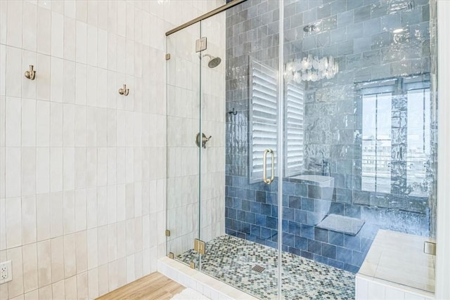 206 Lakeshore St, Port Aransas, TX 78373 - bathroom with a shower stall