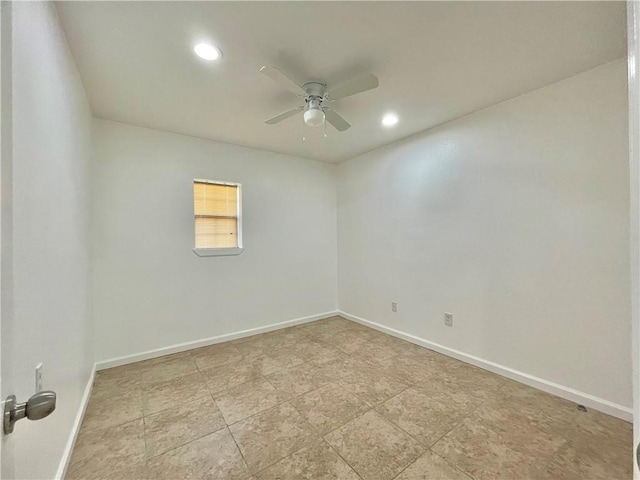 1238 Baywood Ln, Corpus Christi, TX 78418 - empty room with ceiling fan
