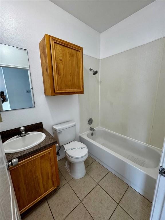 13958 Fortuna Bay Dr Unit C, Corpus Christi, TX 78418 - full bathroom with vanity,  shower combination, and tile patterned floors
