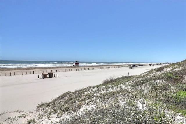 water view featuring a view of the beach