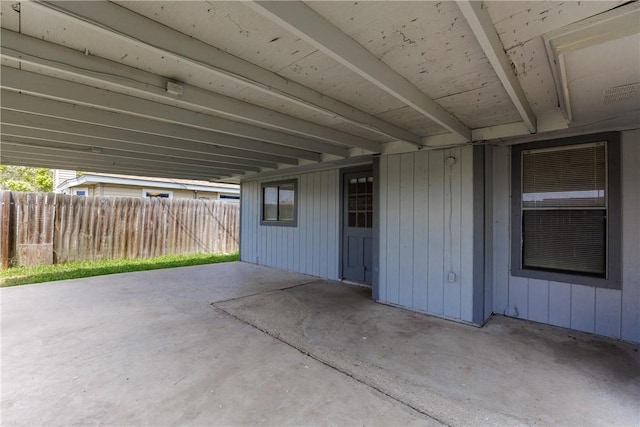 6117 Camwood Dr, Corpus Christi, TX 78415 - view of patio featuring fence