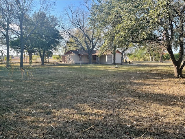 104 E Refugio St, Skidmore, TX 78389 - view of green lawn