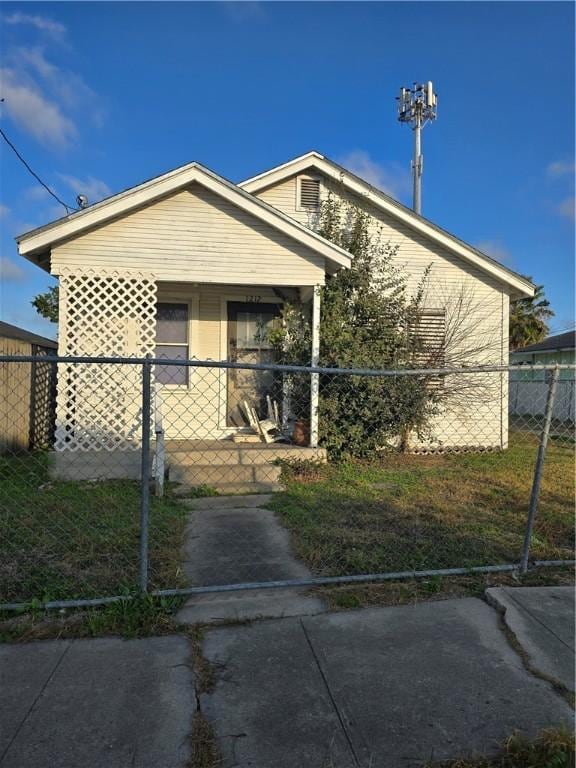 view of bungalow