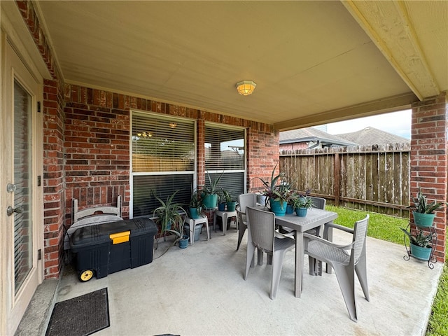 view of patio / terrace