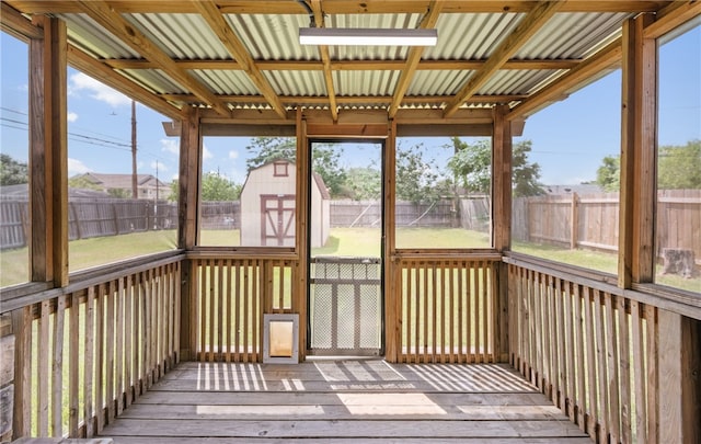 5302 Bonham St, Corpus Christi, TX 78415 - view of wooden terrace