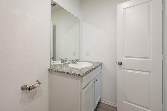 13245 Wrangler St, Robstown, TX 78380 - bathroom featuring vanity and visible vents