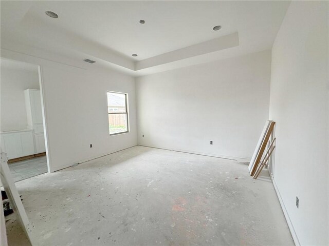 bathroom with shower / bathtub combination and concrete floors