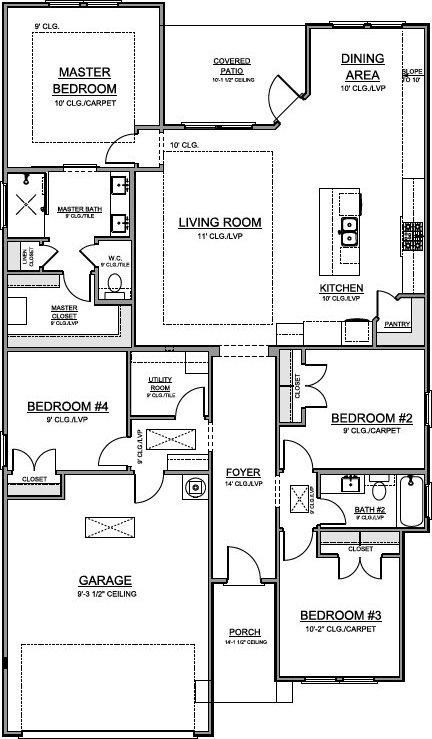 101 Broad Oak Dr, Rockport, TX 78382 - view of property floor plan