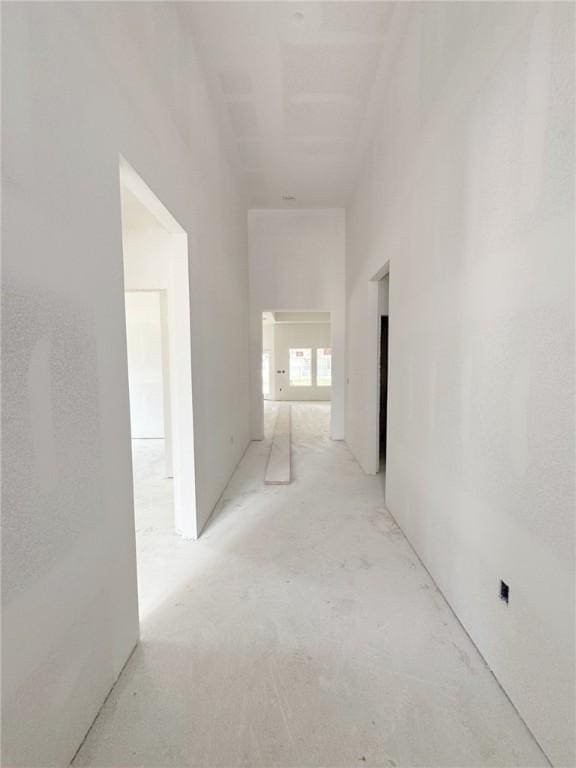 101 Broad Oak Dr, Rockport, TX 78382 - corridor with a high ceiling