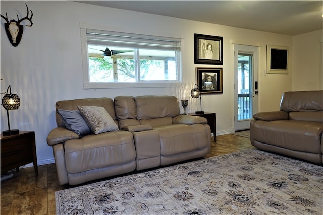 view of living room