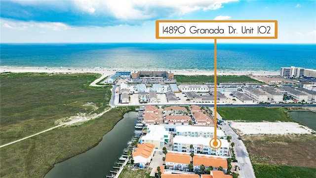 14890 Granada Dr Unit 102, Corpus Christi, TX 78418 - bird's eye view of unending shoreline