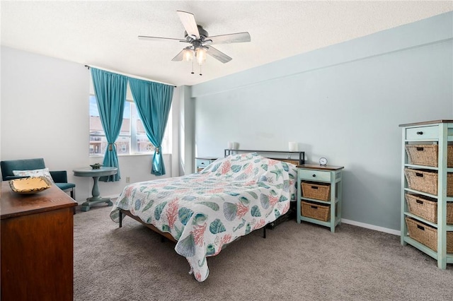 715 S Upper Broadway St Unit 404, Corpus Christi, TX 78401 - bedroom featuring carpet floors and a ceiling fan