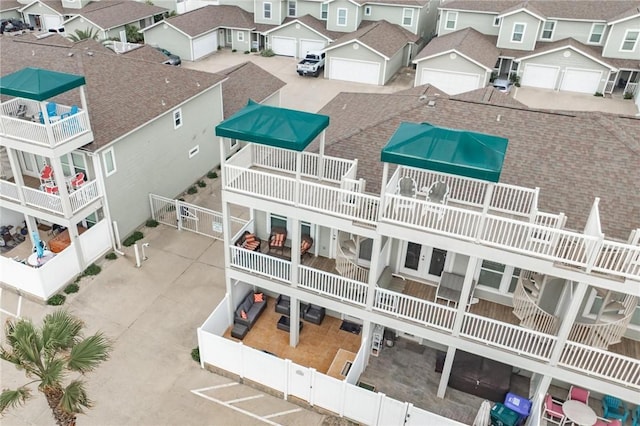 14901 Windward Dr Unit 704, Corpus Christi, TX 78418 - aerial view with a residential view