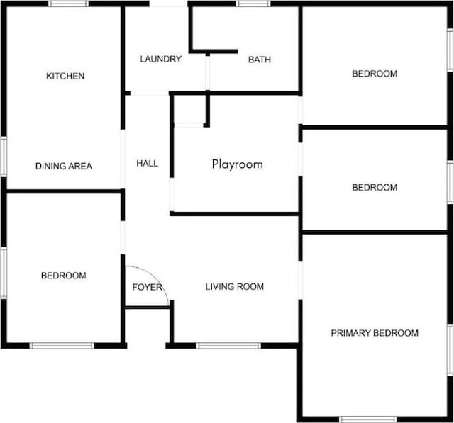 647 W Main Ave, Robstown, TX 78380 - view of room layout