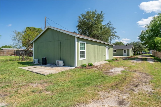5506 Curtis Clark Dr, Corpus Christi, TX 78411 - view of home's exterior featuring a patio and an ac unit