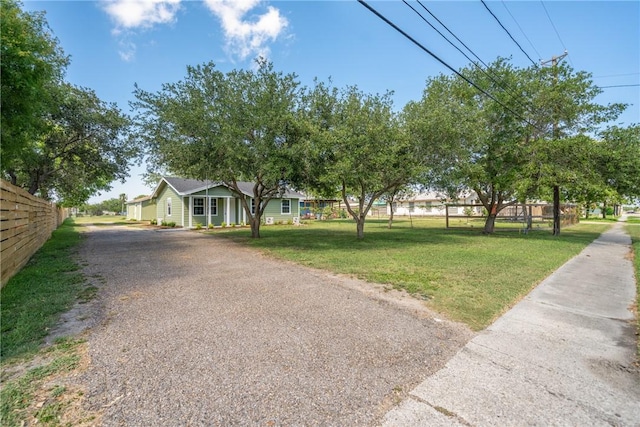 5506 Curtis Clark Dr, Corpus Christi, TX 78411 - view of front of house with driveway