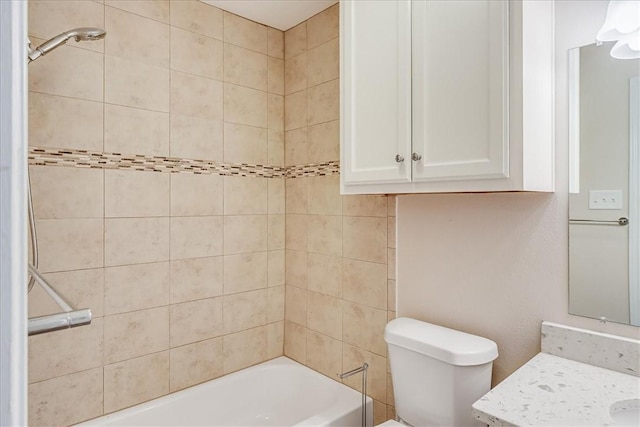 13656 Teague, Corpus Christi, TX 78410 - full bath with toilet, shower / tub combination, and vanity