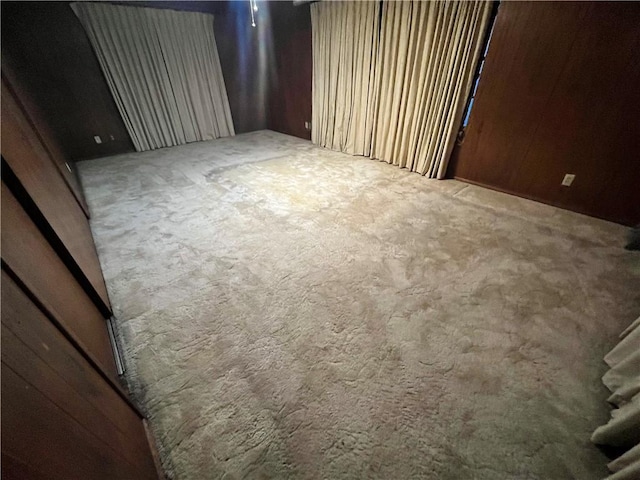 spare room featuring carpet flooring