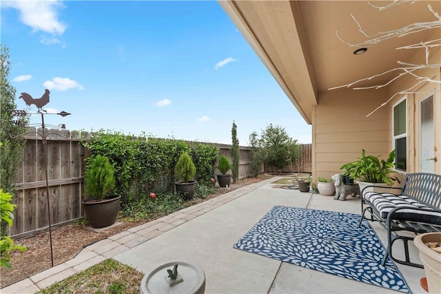 5422 Neela Ln, Corpus Christi, TX 78413 - view of patio featuring a fenced backyard