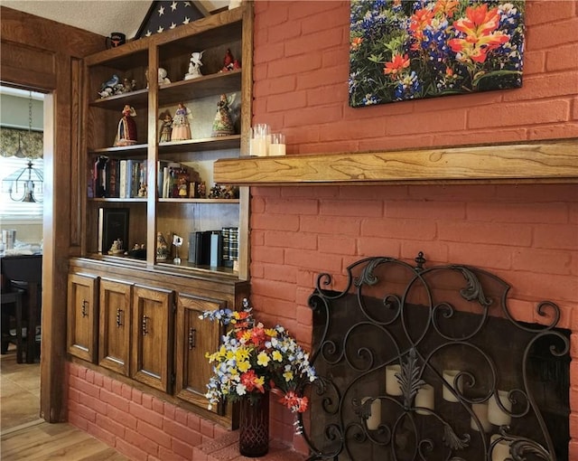 6421 Oakbrook Dr, Corpus Christi, TX 78413 - room details featuring wood finished floors