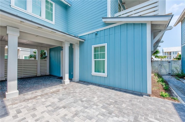 709 Sunrise Ave, Port Aransas, TX 78373 - view of patio / terrace with fence