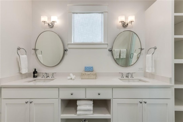 709 Sunrise Ave, Port Aransas, TX 78373 - full bath with double vanity and a sink