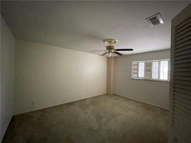 5218 Wooldridge Rd, Corpus Christi, TX 78413 - empty room featuring ceiling fan and carpet floors